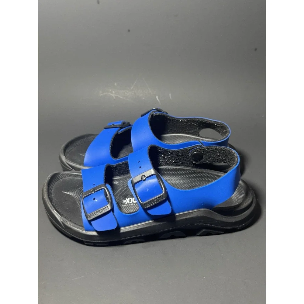 Birkenstock‎ Blue Kids Mogami Strap Sandal Size 32 US 1- 1.5